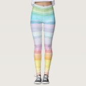 Phantastisch Trendy Rainbow Leggings (Vorderseite)