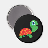 Phantastisch Turtle Magnet (Vorderseite/Rückseite)