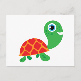 Phantastisch Turtle Postkarte