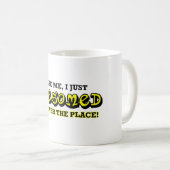 Phantastisch überall am Platz Funny Kaffeetasse (VorderseiteRechts)