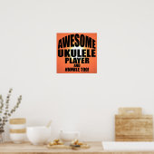 Phantastisch Ukulele Player Poster (Küche)