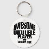 Phantastisch Ukulele Player Schlüsselanhänger (Vorderseite)
