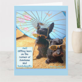 Phantastisch und Bombdiggity Karte