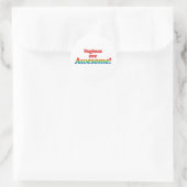 PHANTASTISCH V RUNDER AUFKLEBER (Tasche)