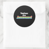 PHANTASTISCH V RUNDER AUFKLEBER (Tasche)