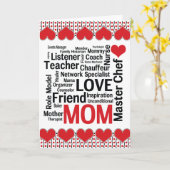 Phantastisch, was Mamas am Muttertag tun können Karte (Gelbe Blume)