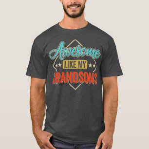 Phantastisch wie meine Enkel für Opa auf Vätern D T-Shirt