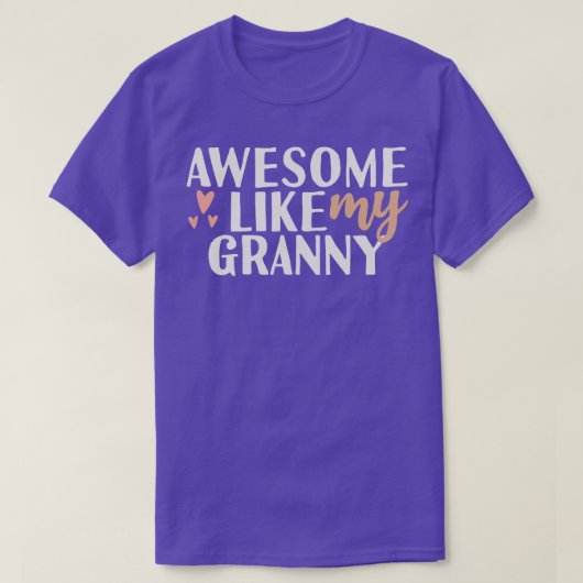 Phantastisch wie meine Großmutter T-Shirt (Design vorne)