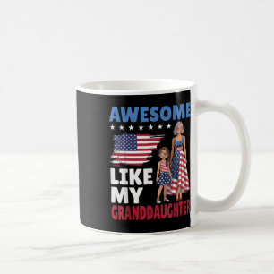 Phantastisch wie meine Großtochter Patriotic Ameri Kaffeetasse
