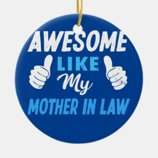 Phantastisch wie meine Mutter im Jura Keramik Ornament