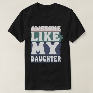 Phantastisch wie meine Tochter Men Funny Vathday V T-Shirt