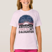 phantastisch wie meine Tochter T-Shirt (Vorderseite)