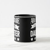 Phantastisch wie meine Tochter  Tasse (Zentrum)