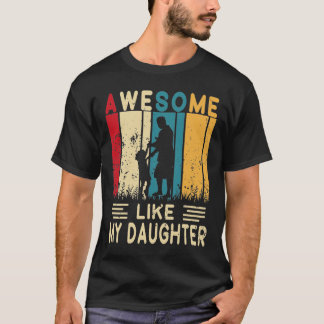 Phantastisch wie meine Tochter, Vintager Vatertag T-Shirt