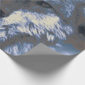 phantastisch Wolf Geschenkpapier (Ecke)