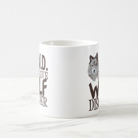 Phantastisch Wolf Kaffeetasse (Mittel)