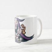 Phantastisch Zombie Girl Kaffeetasse (VorderseiteRechts)