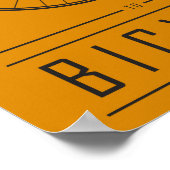 Phantastisch, zum Fahrrad Poster (Ecke)