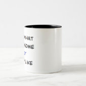 phantastisch zweifarbige tasse (Mittel)