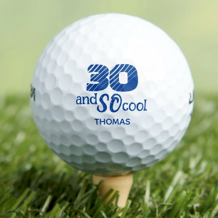Phantastische 30. Geburtstagsgolfbälle 30 Jahre Pa Golfball