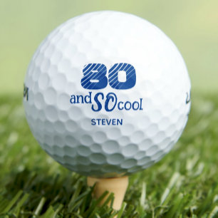 Phantastische 80. Geburtstagsgolfbälle 80 Jahre Pa Golfball