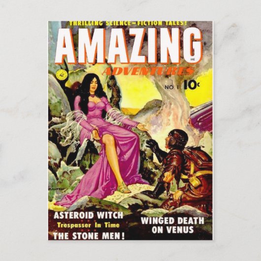 Phantastische Abenteuer 1 Postkarte (Vorderseite)