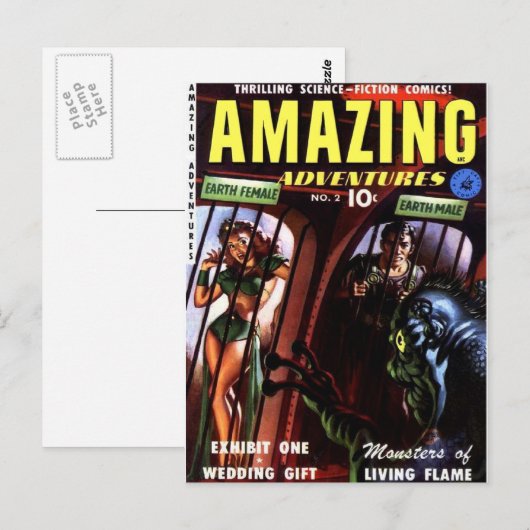 Phantastische Abenteuer 2 Postkarte (Vorne/Hinten)