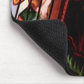 Phantastische Abenteuer #2 Retro Sci Fi Comic Book Mousepad (Ecke)