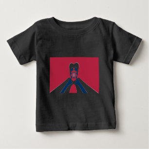 Phantastische Abstrakte E.T. Art Print Baby T-shirt