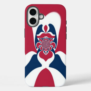 Phantastische Abstrakte E.T. Art Print iPhone 16 Plus Hülle