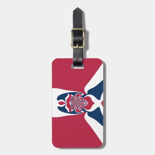 Phantastische Abstrakte E.T. Art Print Gepäckanhänger (Vorderseite vertikal)