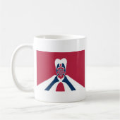 Phantastische Abstrakte E.T. Art Print Kaffeetasse (Links)