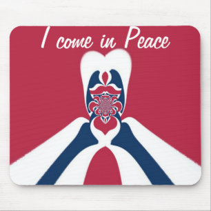 Phantastische Abstrakte E.T. Art Print Mousepad