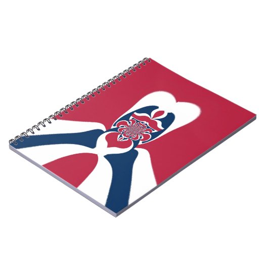 Phantastische Abstrakte E.T. Art Print Notizblock (Linke Seite)