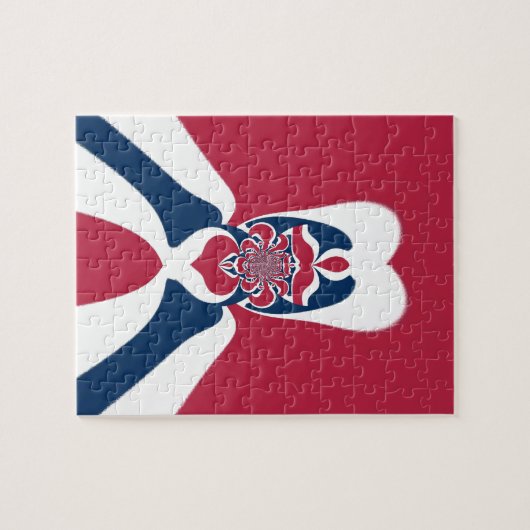 Phantastische Abstrakte E.T. Art Print Puzzle (Horizontal)