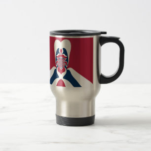 Phantastische Abstrakte E.T. Art Print Reisebecher