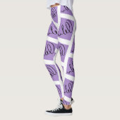 Phantastische Abstrakte Kunst drucken Leggings (Links)