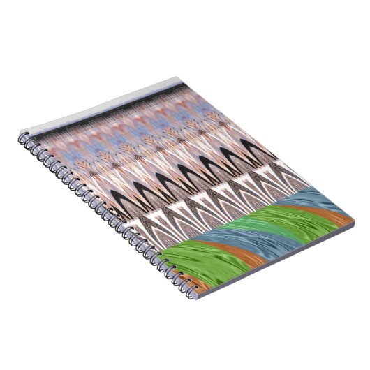 Phantastische Abstrakte Musterkunst Notizblock (Rechte Seite)