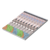 Phantastische Abstrakte Musterkunst Notizblock (Rotiert)