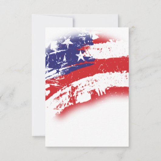 Phantastische Abstrakte US-Flagge unglaublich (Vorderseite)