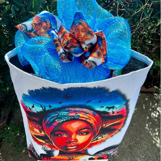 Phantastische afrikanische Schönheit feiern Tasche