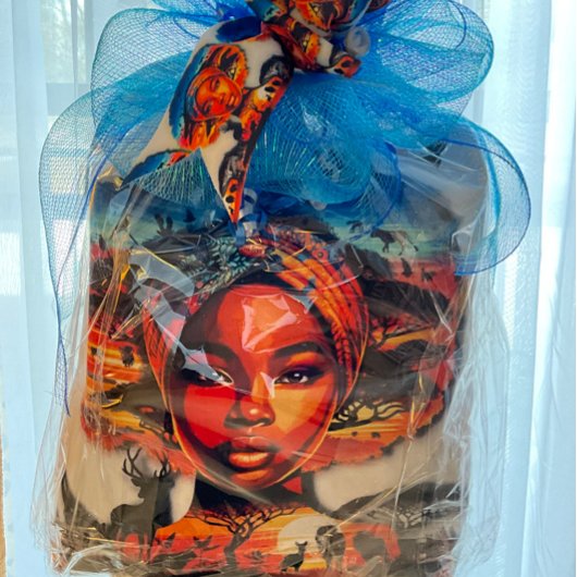 Phantastische afrikanische Schönheit feiern Tasche