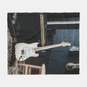 Phantastische akustische Gitarre Fleecedecke (Vorderseite (Horizontal))