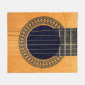 Phantastische akustische Gitarre Fleecedecke (Vorderseite (Horizontal))