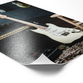 Phantastische akustische Gitarre Fotodruck (Ecke)