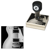 Phantastische akustische Gitarre Gummistempel (Stempel)