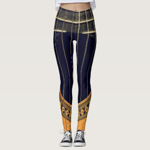 Phantastische akustische Gitarre Leggings