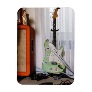 Phantastische akustische Gitarre Magnet