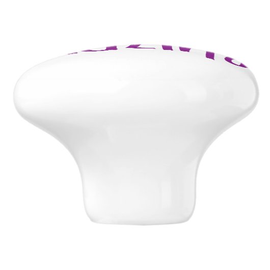 Phantastische Angebotsdekoration Keramikknauf (Seitenansicht)