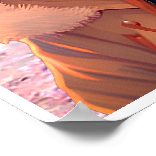 Phantastische Animateurkunst Poster (Ecke)